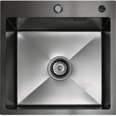 Кухонная мойка Blantek LS-5050HN Honeycomb Nano black