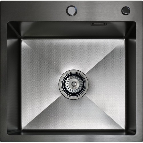 Кухонная мойка Blantek LS-5050HN Honeycomb Nano black
