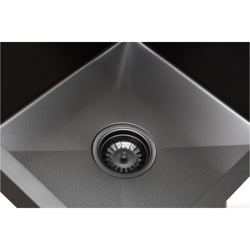 Кухонная мойка Blantek LS-5050HN Honeycomb Nano black