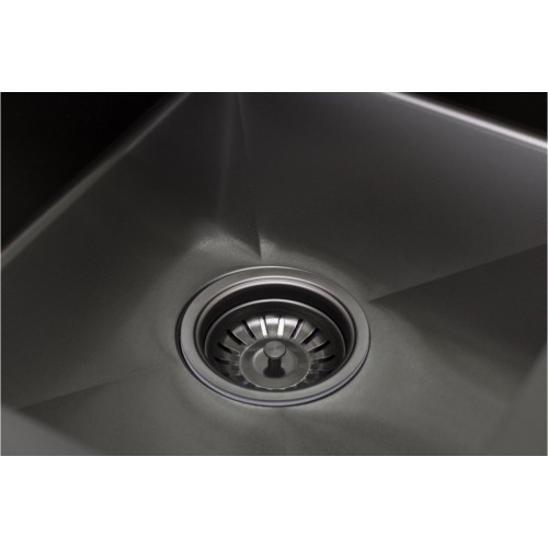Кухонная мойка Blantek LS-5848B Nano black