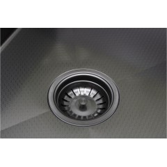 Кухонная мойка Blantek LS-5848HN Honeycomb Nano black