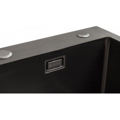 Кухонная мойка Blantek LS-5848HN Honeycomb Nano black