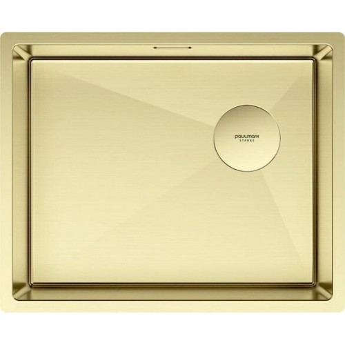 Кухонная мойка Paulmark Next-Skew 54 UNI PM885444-LG (золото/светлое золото)