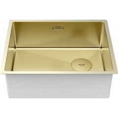 Кухонная мойка Paulmark Next-Skew 54 UNI PM885444-LG (золото/светлое золото)