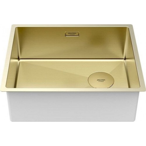 Кухонная мойка Paulmark Next-Skew 54 UNI PM885444-LG (золото/светлое золото)