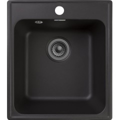 Кухонная мойка GranFest QUARZ Z-17 (черный)