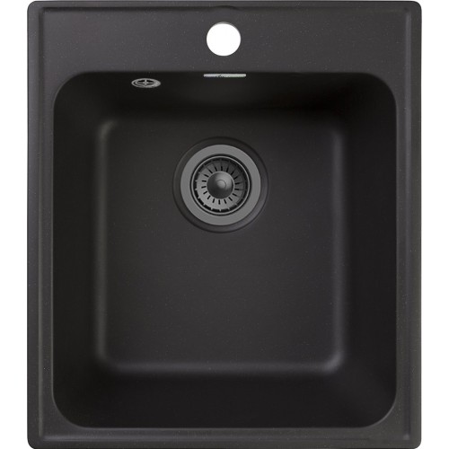 Кухонная мойка GranFest QUARZ Z-17 (черный)