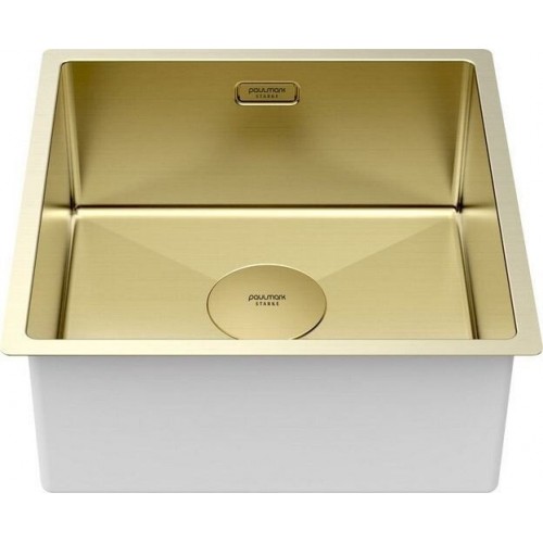 Кухонная мойка Paulmark Next 44 UNI PM214444-LG (золото/светлое золото)
