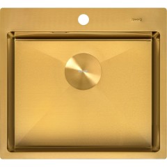 Кухонная мойка Zorg ZRN 5055 Premium PVD Gold
