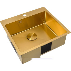Кухонная мойка Zorg ZRN 5055 Premium PVD Gold
