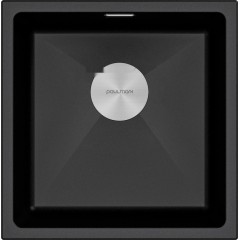 Кухонная мойка Paulmark IT-Granit Lumi 45 Uni LU45-BL (черный)