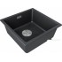 Кухонная мойка Paulmark IT-Granit Lumi 45 Uni LU45-BL (черный)