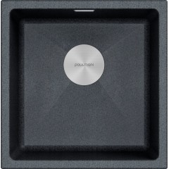 Кухонная мойка Paulmark IT-Granit Lumi 45 Uni LU45-DG (темно-серый/графит)
