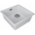 Кухонная мойка Paulmark IT-Granit Lumi 45 Uni-Skew LU45SK-WH (белый)