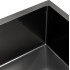Кухонная мойка ARFEKA Eco AR мойка 600*500, коландер G, дозатор Black Decor Volcanic +CL AR G+DS AR