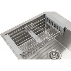 Кухонная мойка ARFEKA ECO AR мойка 600*500, коландер, дозатор SATIN DECOR MILLET GRAINS