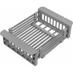 Кухонная мойка ARFEKA ECO AR мойка 600*500, коландер, дозатор SATIN DECOR MILLET GRAINS