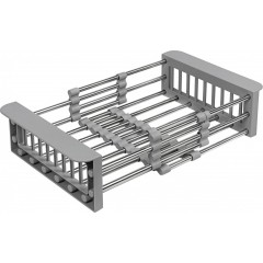 Кухонная мойка ARFEKA ECO AR мойка 600*500, коландер, дозатор SATIN DECOR VOLCANIC ROCK