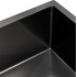 Кухонная мойка ARFEKA ECO AR 550*450 BLACK PVD NANO DECOR VOLCANIC ROCK