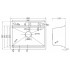 Кухонная мойка Roxen Stage Plus 560250-60 многофункциональная 8 в 1 (60*48/сатин)