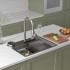 Кухонная мойка Roxen Stage Plus 560250-60-S многофункциональная 8 в 1 (60*48/текстурный сатин)