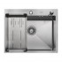 Кухонная мойка ARFEKA Eco AR мойка 600*500, коландер G, дозатор Satin Decor +CL AR G+DS AR