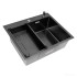 Кухонная мойка ARFEKA Eco AR мойка 600*500, коландер G, дозатор Black +CL AR G+DS AR