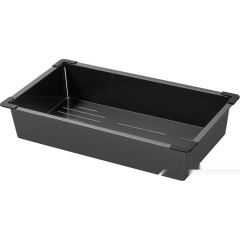 Кухонная мойка ARFEKA Eco AR мойка 600*500, коландер G, дозатор Black +CL AR G+DS AR