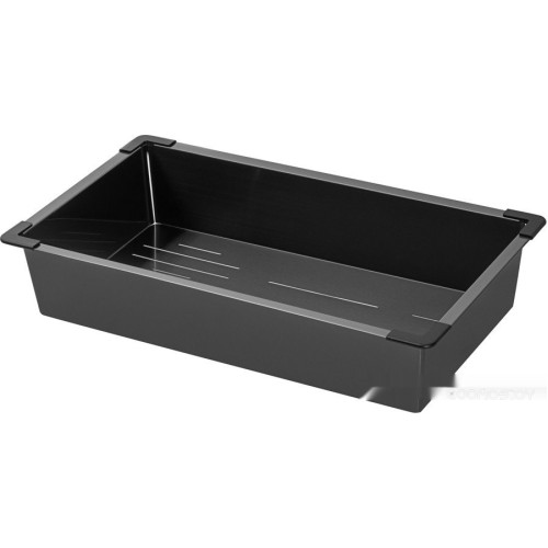 Кухонная мойка ARFEKA Eco AR мойка 600*500, коландер G, дозатор Black +CL AR G+DS AR