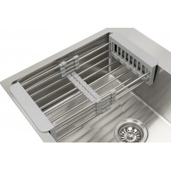 Кухонная мойка ARFEKA Eco AR мойка 450*500, коландер, дозатор SATIN DECOR MILLET GRAINS