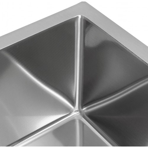 Кухонная мойка ARFEKA Eco AR мойка 450*500, коландер, дозатор SATIN DECOR MILLET GRAINS