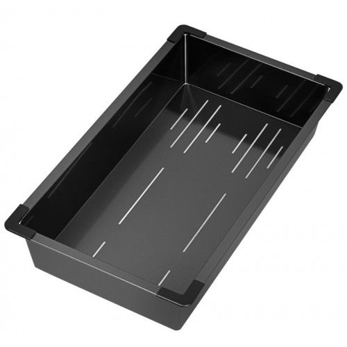 Кухонная мойка ARFEKA Eco AR мойка 500*500, коландер G, дозатор Black Decor +CL AR G+DS AR