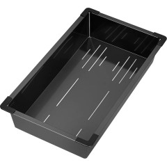 Кухонная мойка ARFEKA Eco AR мойка 500*500, коландер G, дозатор Black Decor Volcanic +CL AR G+DS AR