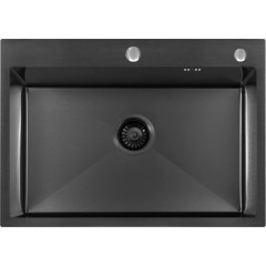 Кухонная мойка ARFEKA ECO AR 700*500 BLACK PVD NANO