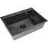 Кухонная мойка ARFEKA ECO AR 700*500 BLACK PVD NANO DECOR
