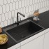 Кухонная мойка ARFEKA ECO AR 700*500 BLACK PVD NANO DECOR