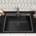 Кухонная мойка ARFEKA ECO AR 700*500 BLACK PVD NANO DECOR