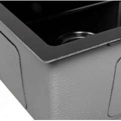 Кухонная мойка ARFEKA ECO AR 700*500 BLACK PVD NANO DECOR