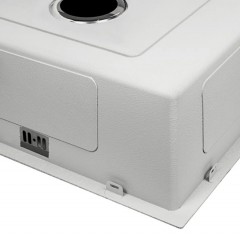 Кухонная мойка ARFEKA ECO AR 700*500 BLACK PVD NANO DECOR MILLET GRAINS