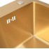 Кухонная мойка ARFEKA ECO AR 700*500 GOLD PVD NANO