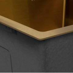 Кухонная мойка ARFEKA ECO AR 700*500 GOLD PVD NANO