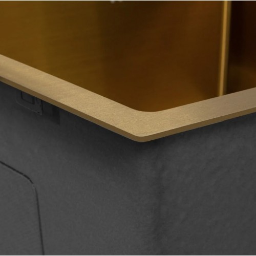 Кухонная мойка ARFEKA ECO AR 700*500 GOLD PVD NANO