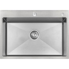 Кухонная мойка ARFEKA ECO AR 700*500 SATIN DECOR VOLCANIC ROCK