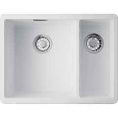 Кухонная мойка Omoikiri Kata 55-2-U WH (белый)