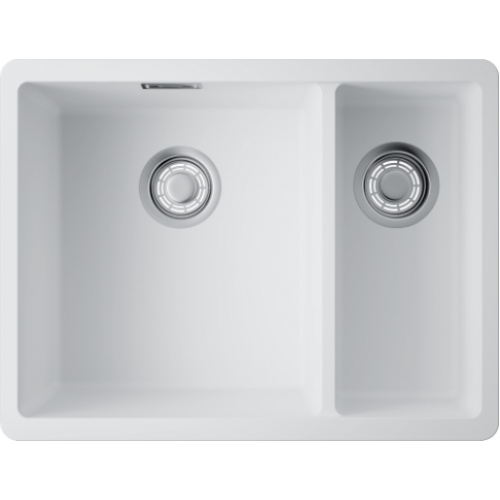 Кухонная мойка Omoikiri Kata 55-2-U WH (белый)