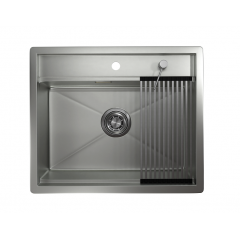 Кухонная мойка Granula KS-6051 (сталь матовая)