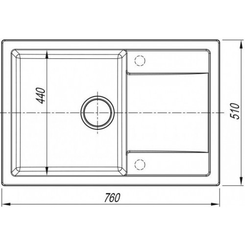Кухонная мойка ARFEKA ZIA 76 Wet Graphite