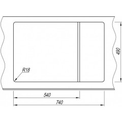 Кухонная мойка ARFEKA ZIA 76 Warm Beige
