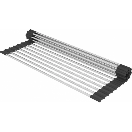 Кухонная мойка Roxen Uno 560210-54BS под столешницу оружейная сталь/текстурная поверхность (ролл-мат, дозатор, сифон)