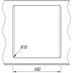Кухонная мойка ARFEKA Dalago 47 Wet Graphite
